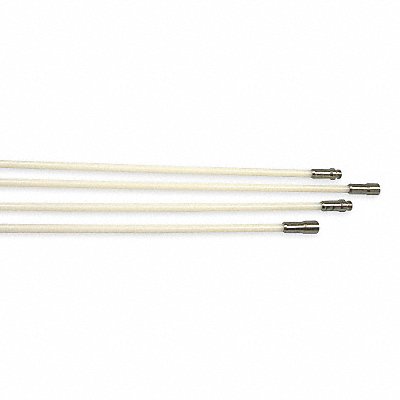 Brush Handle Nylon White 48 PK4