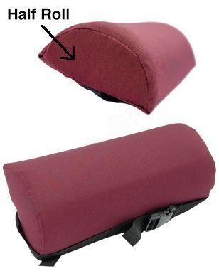 Bicro ™  Lumbo Roll With Attachment Strap - Half Roll - Density Firm | Each