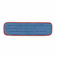 Microfiber Quick Change 5 x 18 Wet Mop Head Red