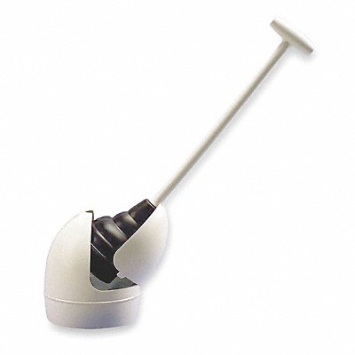 Premium Rubber Plunger With Drip Tray Cup Dia 5-3/4 Handle Length 16-1/4 1 EA