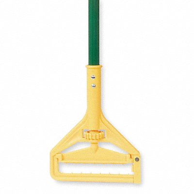 Wet Mop Handle Side Gate Mop Connection Type Green Fiberglass 60 Handle Length