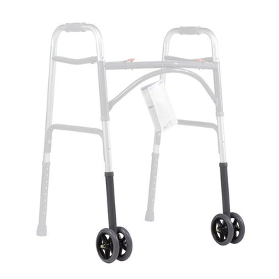 Dynarex Walker Extension Leg With Dual Wheels