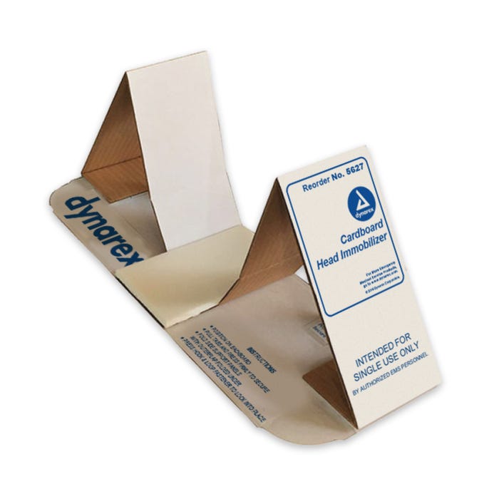 Dynarex Cardboard Head Immobilizer case of 100