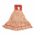 Side Gate Synthetic String Wet Mop Head Orange