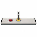 Gray and Yellow Aluminum Microfiber Pad Holder With Squeegee 1 EA