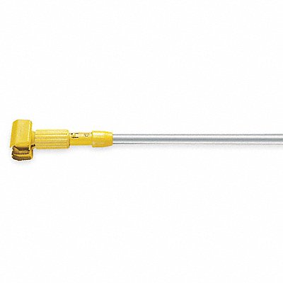 Wet Mop Handle Clamp Mop Connection Type Gray Fiberglass 60 Handle Length