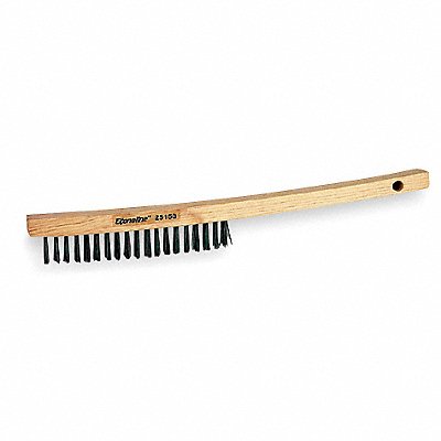 13-3/4 L Stainless Steel Long Handle Scratch Brush 1 EA