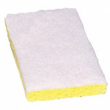 6 x 3-1/2 Nylon Scrubber Sponge White 20PK