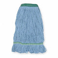 Quick Change Side-Gate Cotton String Wet Mop Head Blue