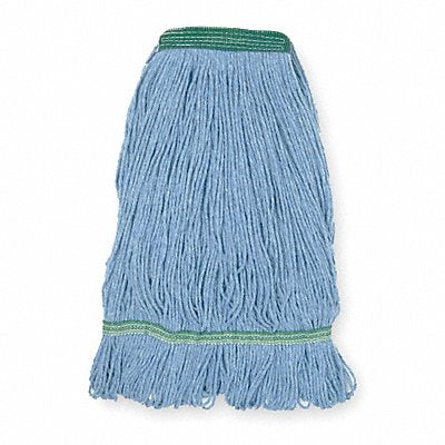 Quick Change Side-Gate Cotton String Wet Mop Head Blue