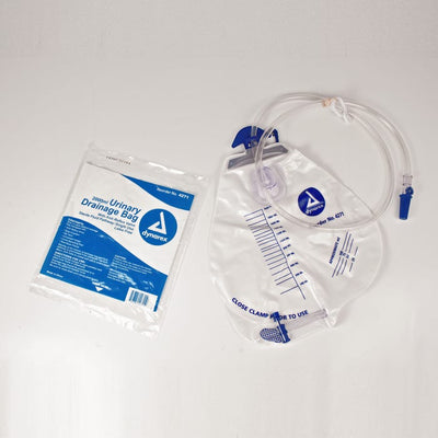 Dynarex Urinary Drainage Bags case of 20