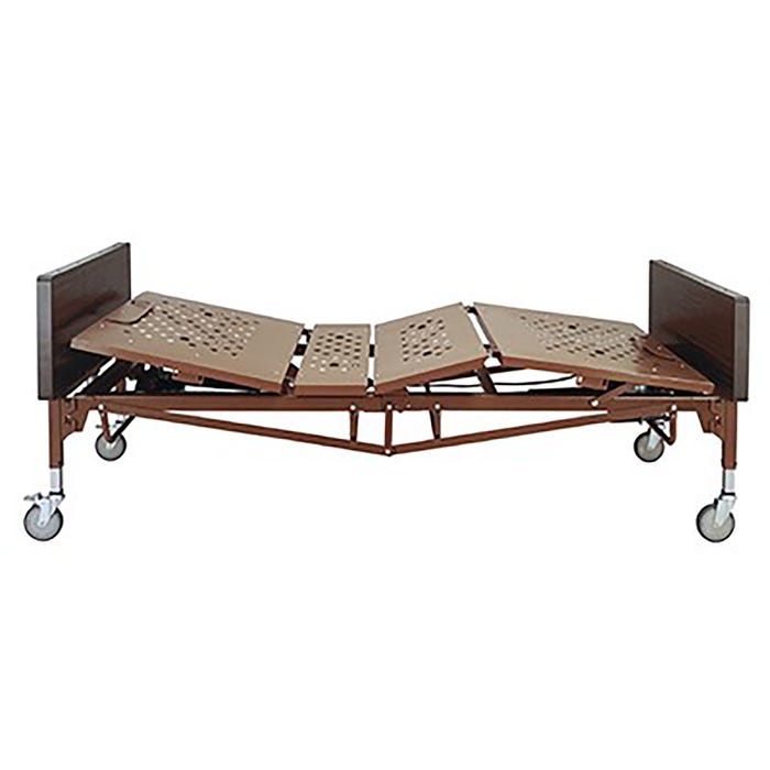 Dynarex Bariatric Full Electric Home Care Bed size 48'' rail type no rail mattress type no matterss per box quantity is 1