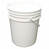 Bucket 5 gal. Plastic 12-1/4 L