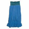 Quick Change Side-Gate Microfiber Tube Wet Mop Head Blue