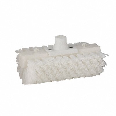 Nylon Replacement Brush Head Scrub Brush White