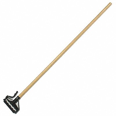 Wet Mop Handle Side Gate Mop Connection Type Natural Wood 57 Handle Length