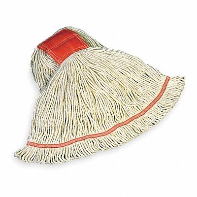 Side Gate Cotton String Wet Mop Head White