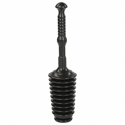 Polyethylene Bellows Plunger Cup Dia 5 Handle Length 11-1/4 1 EA