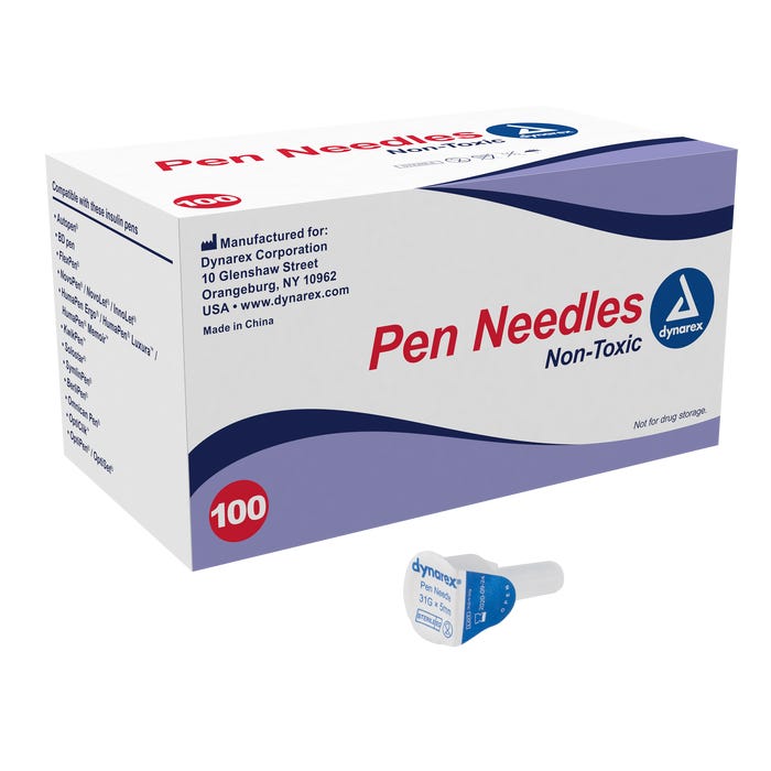 Dynarex Safety Lancets - Button And Pressure Pressure  activated case of 10 Quantity per box: 100