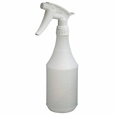 White Plastic Trigger Spray Bottle 24 oz. 3 PK