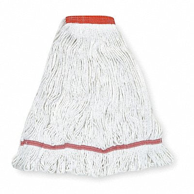 Quick Change Side-Gate Cotton String Wet Mop Head White