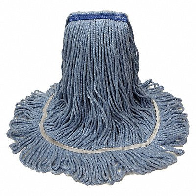 Quick Change Side-Gate Cotton String Wet Mop Head Blue