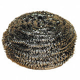 3 x 3 Stainless Steel Scrubber Silver 6PK