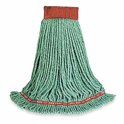 Side Gate Synthetic String Wet Mop Head Green