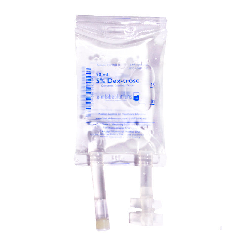 SIMRX 5% DEX-TROSE SIMULATED IV BAGS