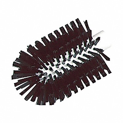 4-57/64 L Polyester Block Hand and Nail Brush Black