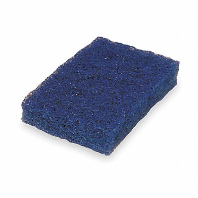 6 x 3-1/2 Nylon Scouring Pad Blue 20PK