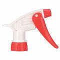 Red/White Plastic Trigger Sprayer 7-1/4 6 PK