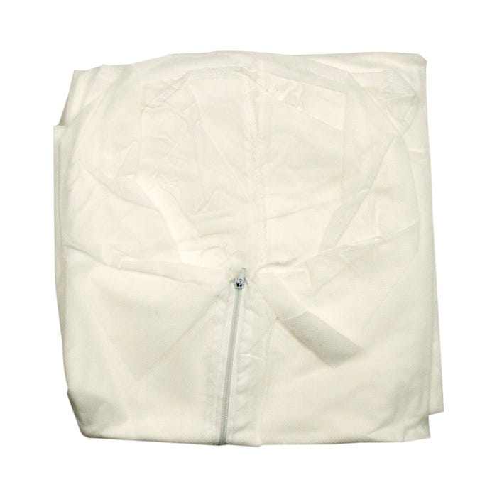 Dynarex Disposable Coveralls, Universal Size, White case of 5 Quantity per box: 5