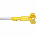 Mop Handle Jaw Mop Connection Type Silver Aluminum 60 Handle Length