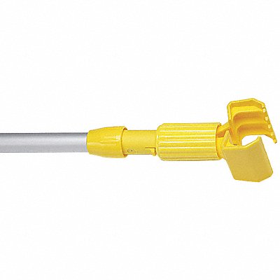 Mop Handle Jaw Mop Connection Type Silver Aluminum 60 Handle Length