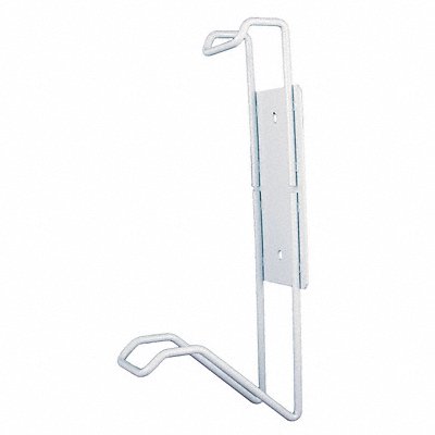 White Powder Coated Steel Mounting Bracket 1 EA