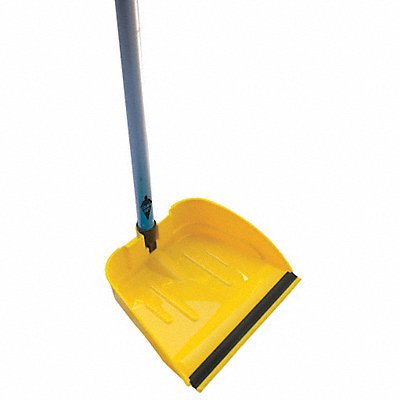 Plastic Long Handled Dust Pan Overall Length 10 Overall Width 9-1/2
