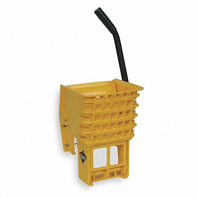 Side Press Mop Wringer Yellow Plastic 16 to 24 oz Mop Capacity