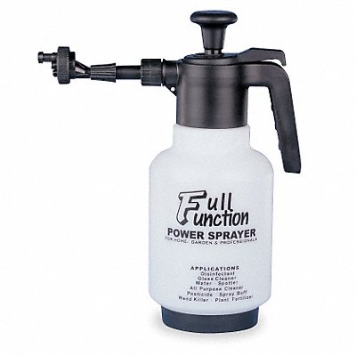 Black/White Polyethylene Preprinted Compressed Air Sprayer 50 oz. 1 EA