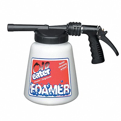 Safety Orange/White Plastic Spray Foamer 3/4 GHT 1 EA