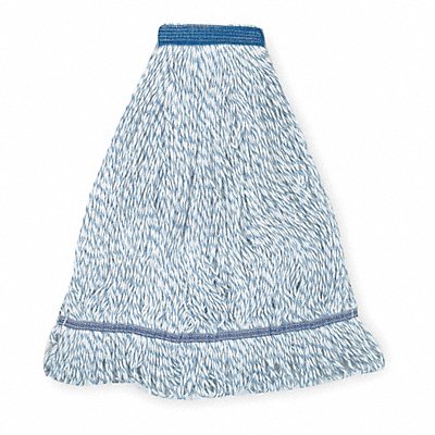 Side Gate Rayon Strip Wet Mop Head Blue