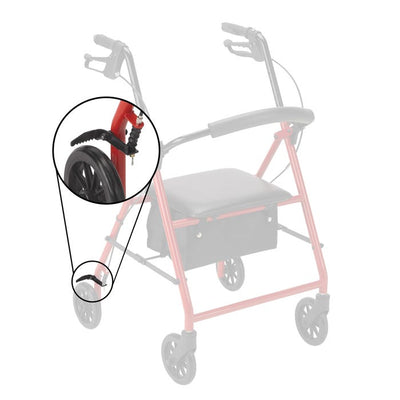 Dynarex Rollator Brake Pad System case of 2