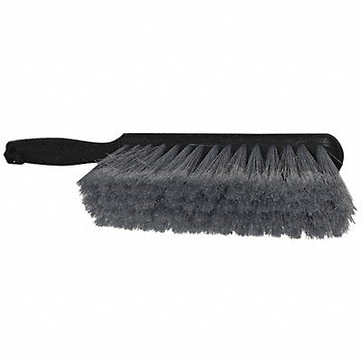 13-1/4 L 60 Recycled PET Short Handle Bench Brush Gray