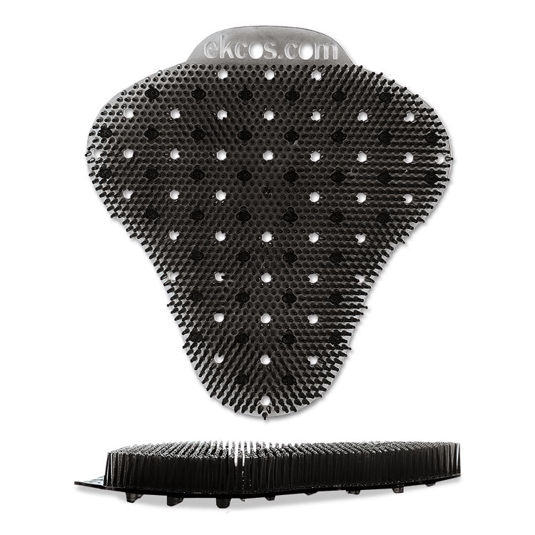 Diversey Ekcoscreen Urinal Screens, Mint Scent, Black, 12/carton