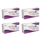 Dynarex Safe-Touch Latex Exam Gloves, Powder-Free case of 10 Quantity per box: 100