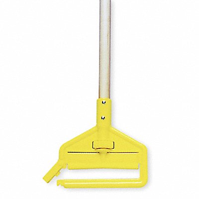 Wet Mop Handle Side Gate Mop Connection Type Gray Aluminum 60 Handle Length