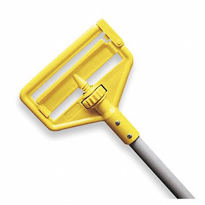 Wet Mop Handle Side Gate Mop Connection Type Natural Wood 54 Handle Length