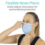 Vive Standard Face Masks Size to fit the most - 50 Pack