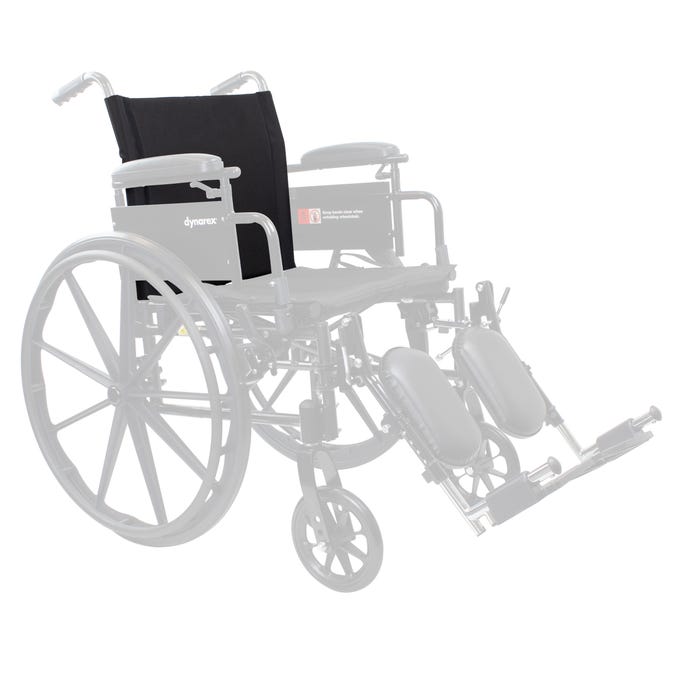 Dynarex  DynaRide S7 Series Heavy Duty 24in Wheelchair Back Upholstery case of 1