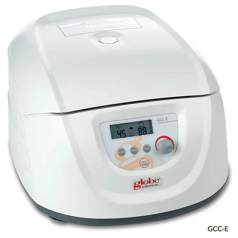 Globe Scientific - Centrifuge, Clinical, Enhanced, 120-240v, 50/60Hz w/ 12-Place Rotor, Sleeves & Risers  - GS-GCC-E